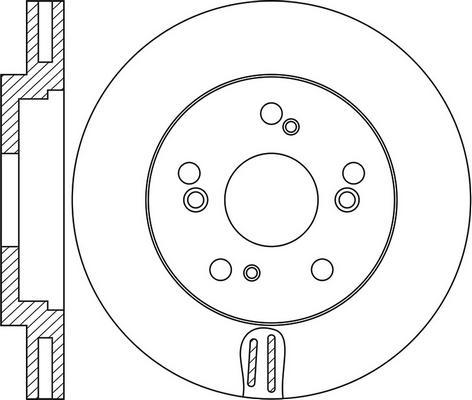 Kavo Parts BR-2239-C - Тормозной диск avtokuzovplus.com.ua