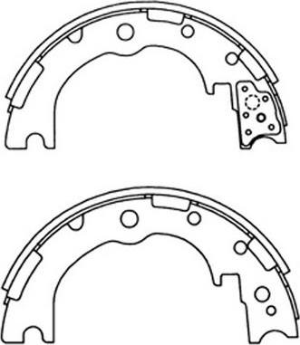 FIT FT1017 - Комплект гальм, ручник, парковка autocars.com.ua