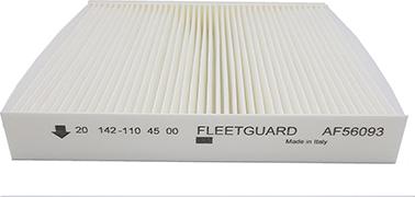 Fleetguard AF56093 - Фильтр воздуха в салоне autodnr.net