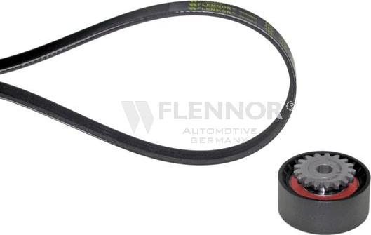 Flennor F904PK0905 - Поликлиновий ремінний комплект autocars.com.ua