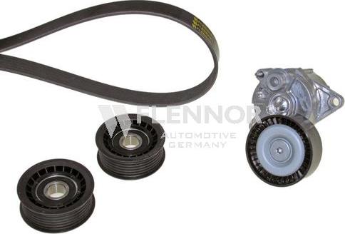 Flennor F906PK2193 - Поликлиновий ремінний комплект autocars.com.ua