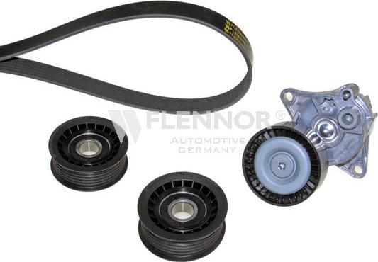 Flennor F906PK2238 - Поликлиновий ремінний комплект autocars.com.ua