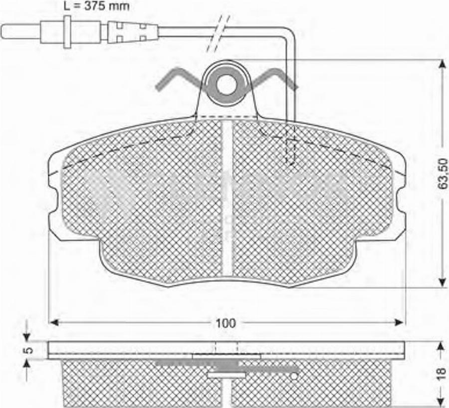 Flennor FB211070 - Тормозные колодки, дисковые, комплект avtokuzovplus.com.ua