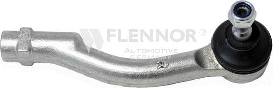 Flennor FL0082-B - Наконечник рульової тяги, кульовий шарнір autocars.com.ua