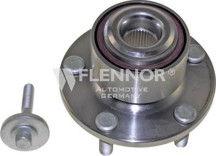 Flennor FR390556 - Комплект підшипника маточини колеса autocars.com.ua