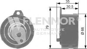 Flennor FS05440 - Натяжной ролик, ремень ГРМ avtokuzovplus.com.ua