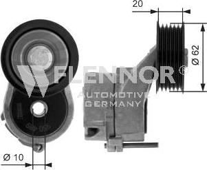 Flennor FS99481 - Направляющий ролик, поликлиновый ремень avtokuzovplus.com.ua