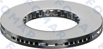 FOMAR Friction FO 0336 PRO - Гальмівний диск autocars.com.ua