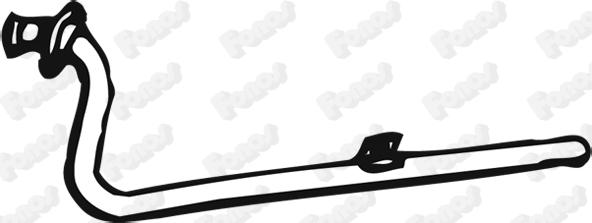 Fonos 01716 - Труба вихлопного газу autocars.com.ua