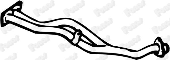 Fonos 04784 - Труба вихлопного газу autocars.com.ua