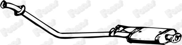 Fonos 06324 - Предглушітель вихлопних газів autocars.com.ua