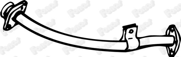 Fonos 06379 - Труба вихлопного газу autocars.com.ua