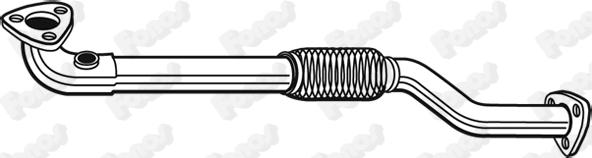 Fonos 07633 - Труба выхлопного газа autodnr.net