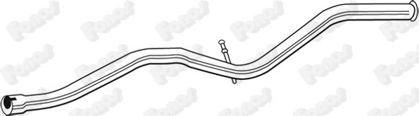 Fonos 07777 - Труба вихлопного газу autocars.com.ua