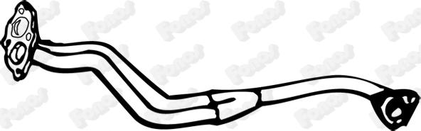 Fonos 09150 - Труба вихлопного газу autocars.com.ua