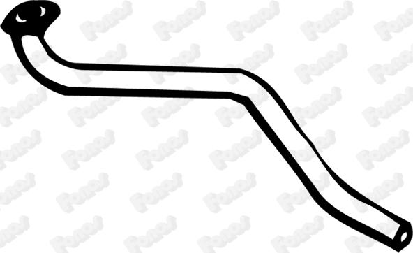 Fonos 1610 - Труба вихлопного газу autocars.com.ua