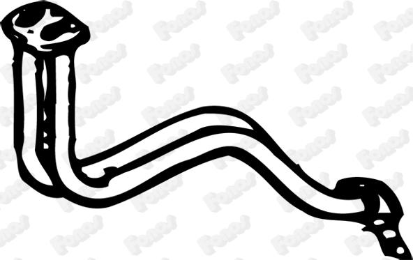 Fonos 16200 - Труба вихлопного газу autocars.com.ua