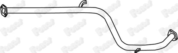 Fonos 17890 - Труба вихлопного газу autocars.com.ua