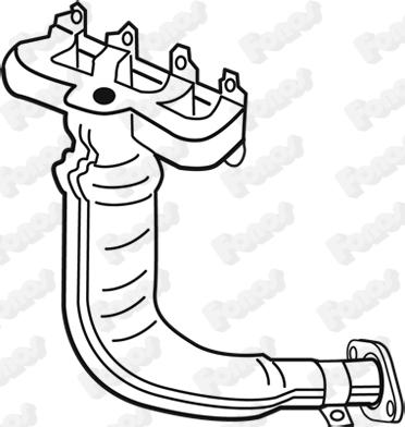 Fonos 28040 - Каталізатор autocars.com.ua