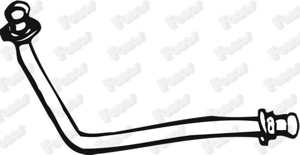 Fonos 31144 - Труба вихлопного газу autocars.com.ua