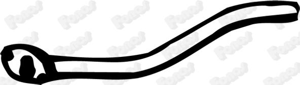 Fonos 31713 - Труба вихлопного газу autocars.com.ua