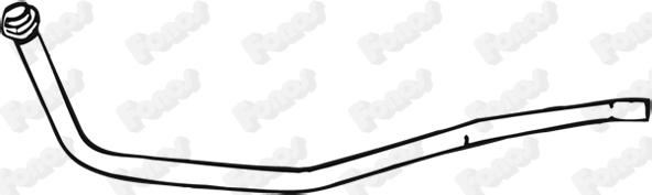 Fonos 31718 - Труба вихлопного газу autocars.com.ua