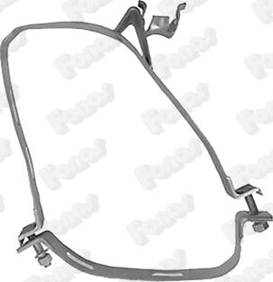 Fonos 81572 - Кронштейн, втулка, система випуску autocars.com.ua