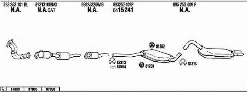 Fonos AD40341 - Система випуску ОГ autocars.com.ua