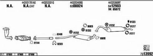 Fonos AD62811 - Система випуску ОГ autocars.com.ua