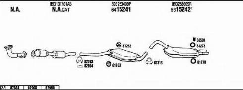 Fonos AD90015 - Система випуску ОГ autocars.com.ua