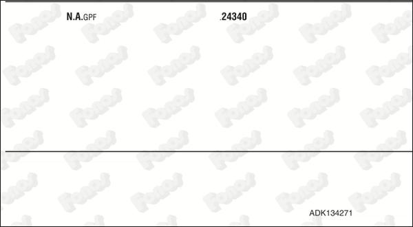 Fonos ADK134271 - Система випуску ОГ autocars.com.ua