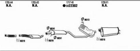 Fonos CI78039 - Система випуску ОГ autocars.com.ua