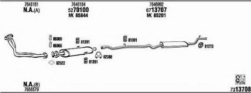 Fonos FI50011B - Система випуску ОГ autocars.com.ua