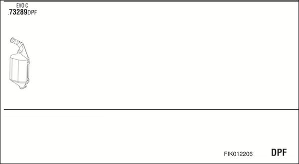 Fonos FIK012206 - Система випуску ОГ autocars.com.ua