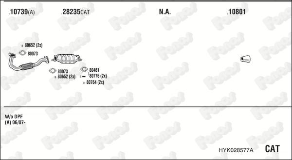 Fonos HYK028577A - Система випуску ОГ autocars.com.ua