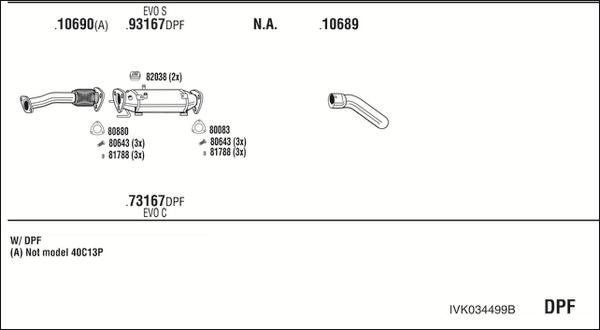 Fonos IVK034499B - Система випуску ОГ autocars.com.ua