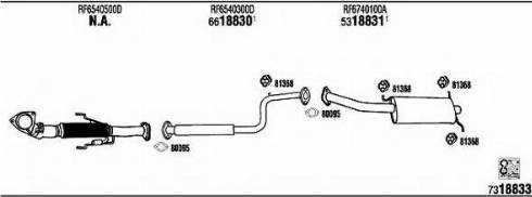 Fonos MA20169 - Система випуску ОГ autocars.com.ua