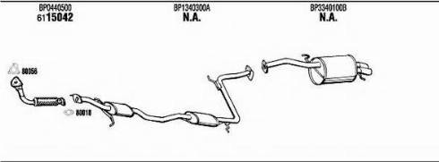 Fonos MA40032 - Система випуску ОГ autocars.com.ua