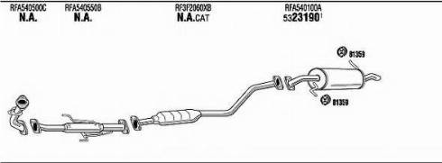 Fonos MA41246 - Система випуску ОГ autocars.com.ua