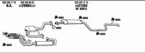 Fonos MB95067 - Система випуску ОГ autocars.com.ua