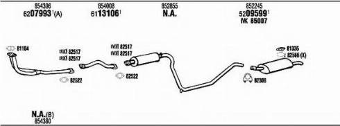 Fonos OP40104 - Система випуску ОГ autocars.com.ua