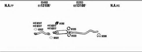 Fonos OPT10887 - Система випуску ОГ autocars.com.ua