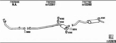 Fonos RE72152 - Система випуску ОГ autocars.com.ua