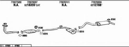 Fonos RE72157 - Система випуску ОГ autocars.com.ua