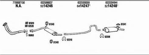 Fonos RE93212 - Система випуску ОГ autocars.com.ua