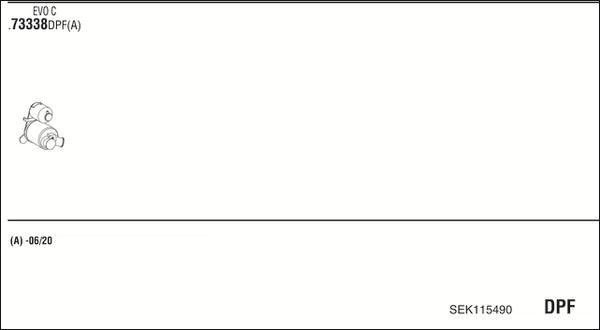 Fonos SEK115490 - Система випуску ОГ autocars.com.ua