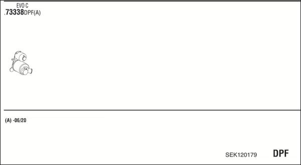 Fonos SEK120179 - Система випуску ОГ autocars.com.ua