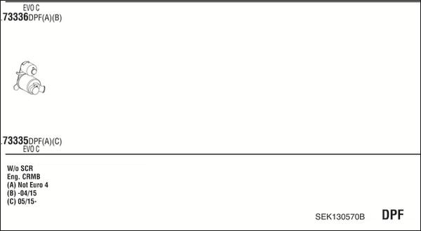 Fonos SEK130570B - Система випуску ОГ autocars.com.ua