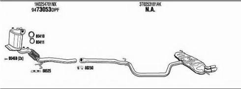 Fonos SKH11006BB - Система випуску ОГ autocars.com.ua