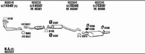 Fonos VH50924 - Система випуску ОГ autocars.com.ua